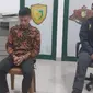 DR (22), pelaku pembunuhan pedagang sate yang juga ayah sendiri, diperiksa intensif di Denpom TNI Cijantung (Istimewa)