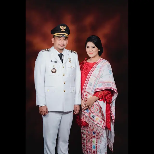 6 Potret Kahiyang Ayu Dampingi Suami Pelantikan Jadi Wali Kota Medan