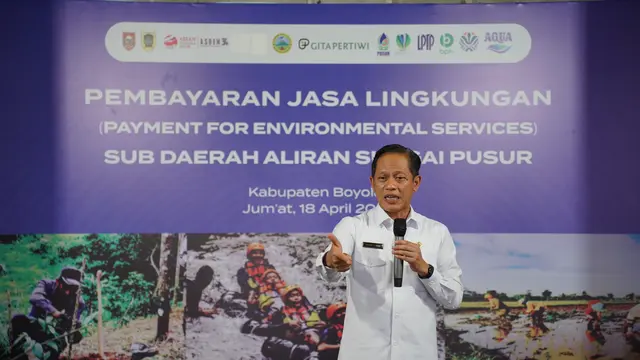 Menteri Lingkungan Hidup/Kepala Badan Pengendalian Lingkungan Hidup Republik Indonesia Hanif Faisol Nurofiq.