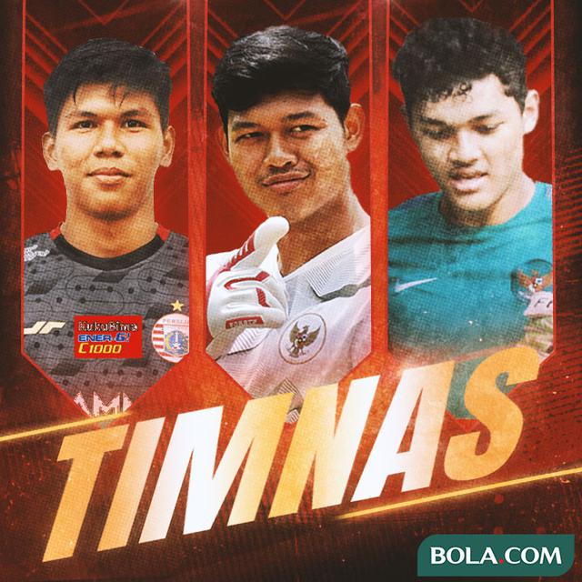 Timnas Indonesia - Muhammad Riyandi, Cahya Supriyadi, Muhammad Adisatryo