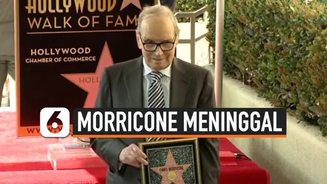 VIDEO: Maestro Komposer Ennio Morricone Meninggal di Usia 91 Tahun