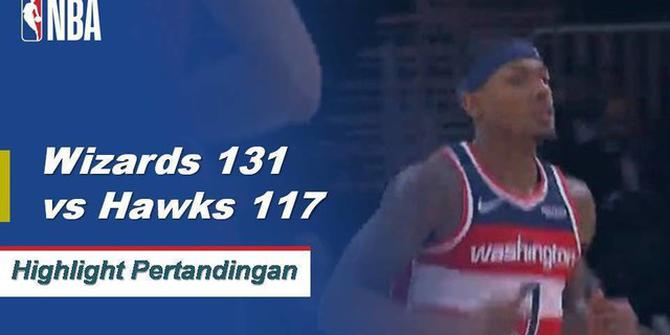 Cuplikan Pertandingan NBA : Wizards 131 vs Hawks 117