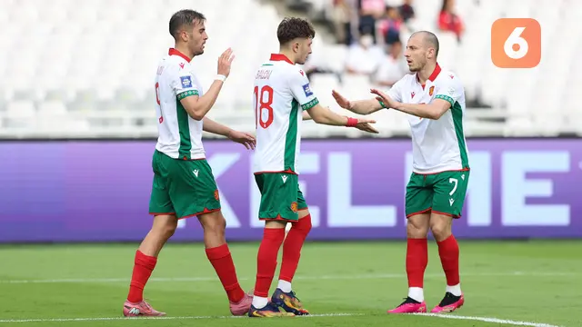 Foto: Pesta Gol 10-2 Bulgaria Atas Kepulauan Solomon Buka FIFA Series 2026