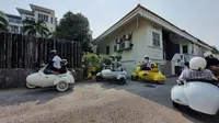 Jalan-jalan di Singapura dengan cara berbeda. Salah satunya memakai sidecars. Dengan Singapore Sidecars dapat menjelajahi sejumlah daerah di Singapura. (Foto: Istimewa)