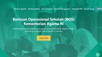 Dana BOS Kemenag April 2022 Segera Cair, Cek Besarannya di Sini. (www.kemenag.go.id)