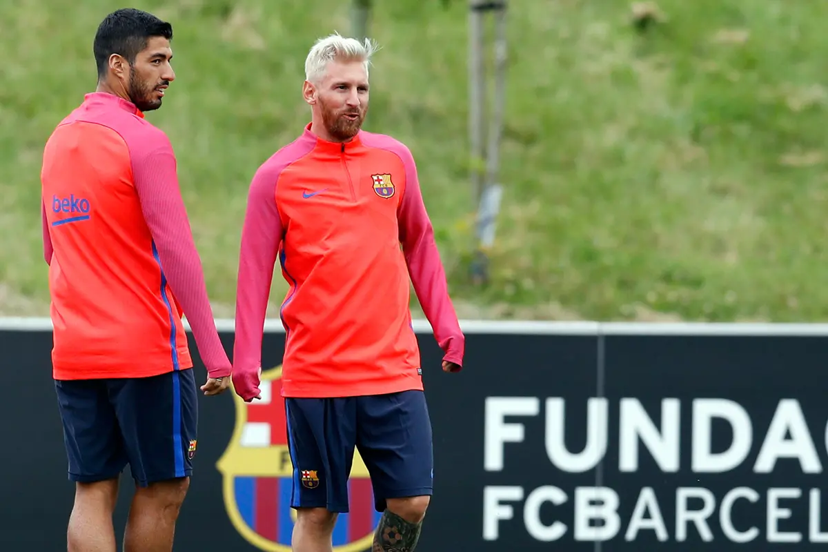 20160726- Lionel Messi Rambut Pirang-REUTERS