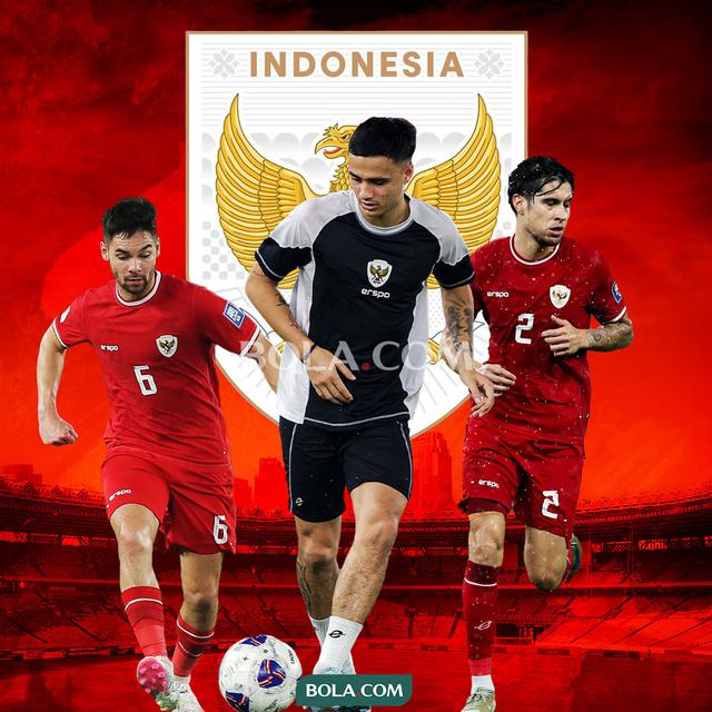 Timnas Indonesia - Sandy Walsh, Eliano Reijnders, Kevin Diks