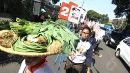 Cewek Cantik Jokowi Penuhi Jalanan