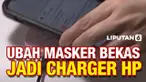 Sebuah perusahaan di Taiwan merubah limbah masker Covid-19 menjadi charger portable handphone. Langkah ini dinilai bisa mengurangi meningkatnya polusi sampah medis akibat pandemi.