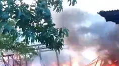 Kebakaran Hebat Landa Permukiman Padat Penduduk di Situbondo