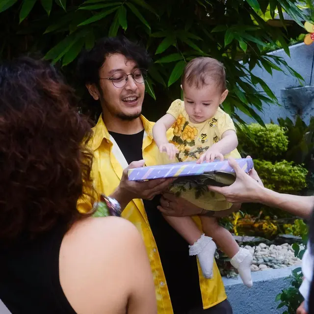 Perayaan ultah pertama Nadi Djiwa Anggara, anak Nadine Chandrawinata dan Dimas Anggara (Foto Instagram nadinelist)