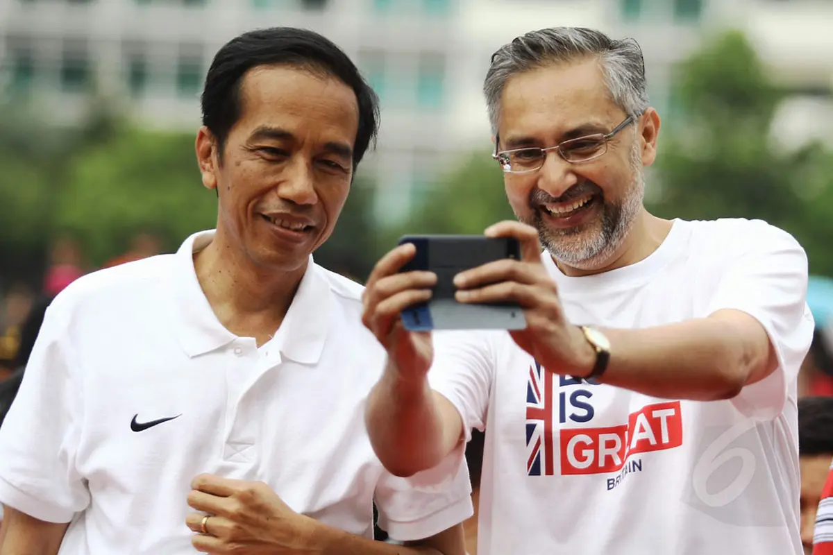 Presiden Jokowi Bersepeda Bareng Walikota London