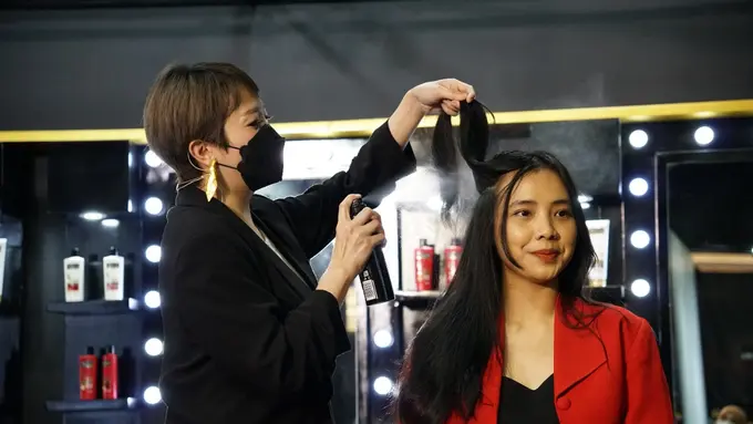 Menemukan Gaya Rambut Profesional Saat Hendak Come Back ke Dunia Kerja di Tresemme Professional Hair Studio