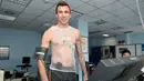 Striker Kroasia, Mario Mandzukic tiba di markas Juventus di Turin untuk menandatangani kontrak dan menjalani tes medis. (Juventus.com)