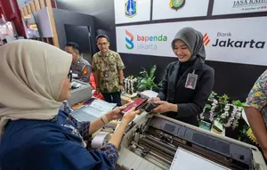 Layanan bayar pajak di Jakarta Fair