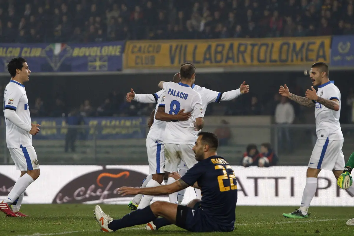Verona Vs Inter Milan