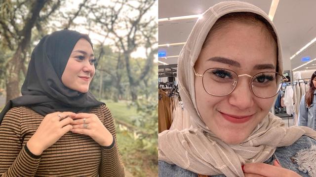 Saat mengenakan hijab, wanita kelhiran Banyuwangi, 3 Mei 1998 ini terlihat begitu kalem.