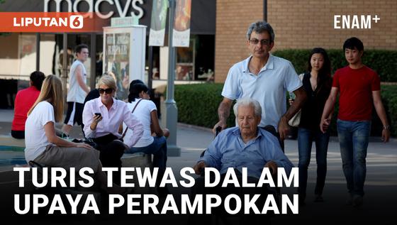 VIDEO: Turis Selandia Baru Tewas dalam Upaya Perampokan di Mal California Selatan