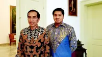 Maruarar Sirait bersama Presiden Joko Widodo