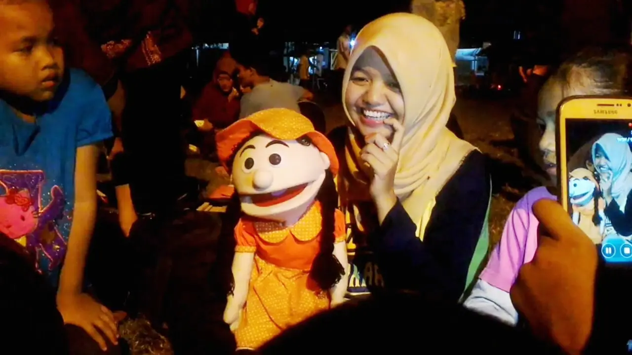 Dongeng membuat anak diajari kebaikan, cinta kasih dan kemanusiaan, tanpa merasa digurui. (Foto: Liputan6.com/Muhamad Ridlo)