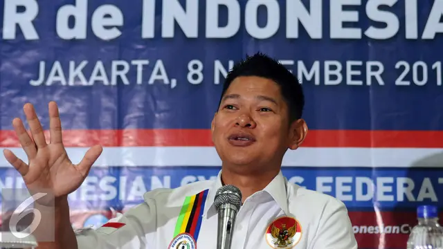20161108- PB ISSI Hidupkan Kembali Tour de Indonesia-Jakarta- Helmi Fithriansyah