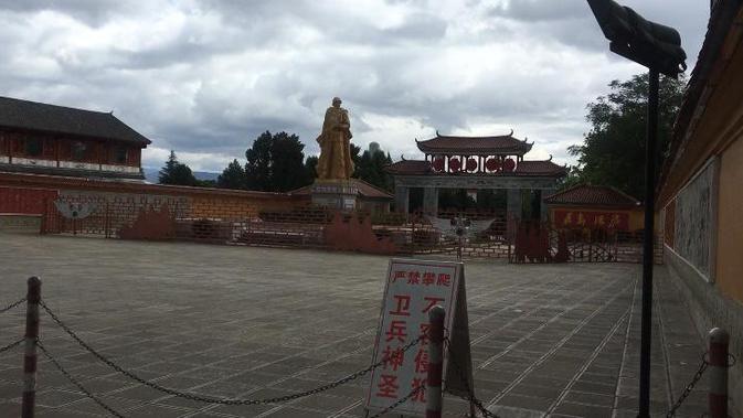 Suasana di Dali Old Town, kota tua yang jadi ikon bersejarah Provinsi Yunnan, China. (Liputan6.com/Afra Augesti)