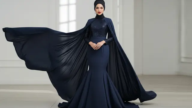 Model Dress Duyung Terbaru di 2025/ Ilustrasi Gambar Oleh AI