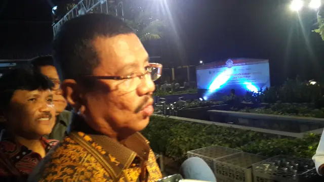 Gubernur Sumatera Utara Tengku Erry Nuradi saat menghadiri Lake Toba Forum 2017 (Rizki Akbar Hasan/Liputan6.com)
