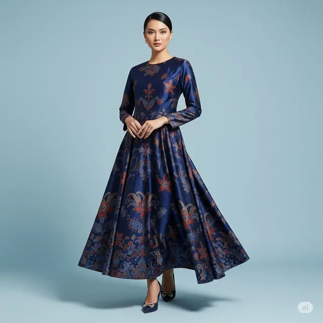 9 Inspirasi Model Batik Sutra Wanita Terbaru: Desain Modern & Elegan