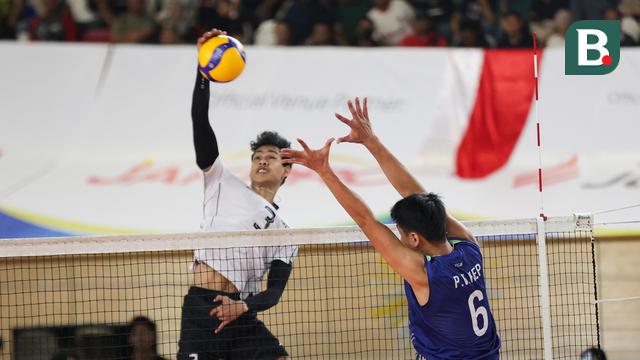 Boy Arnez Timnas Voli Putra Indonesia