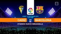 Sudah Mulai, Link Live Streaming Liga Spanyol Cadiz vs Barcelona di Vidio