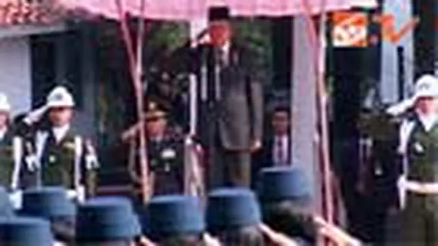 Presiden SBY Pimpin Upacara Hari Kesaktian Pancasila