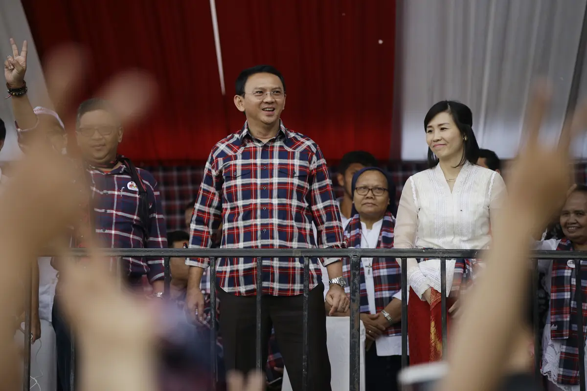 Basuki Tjahaja Purnama (Ahok) dan Veronica Tan