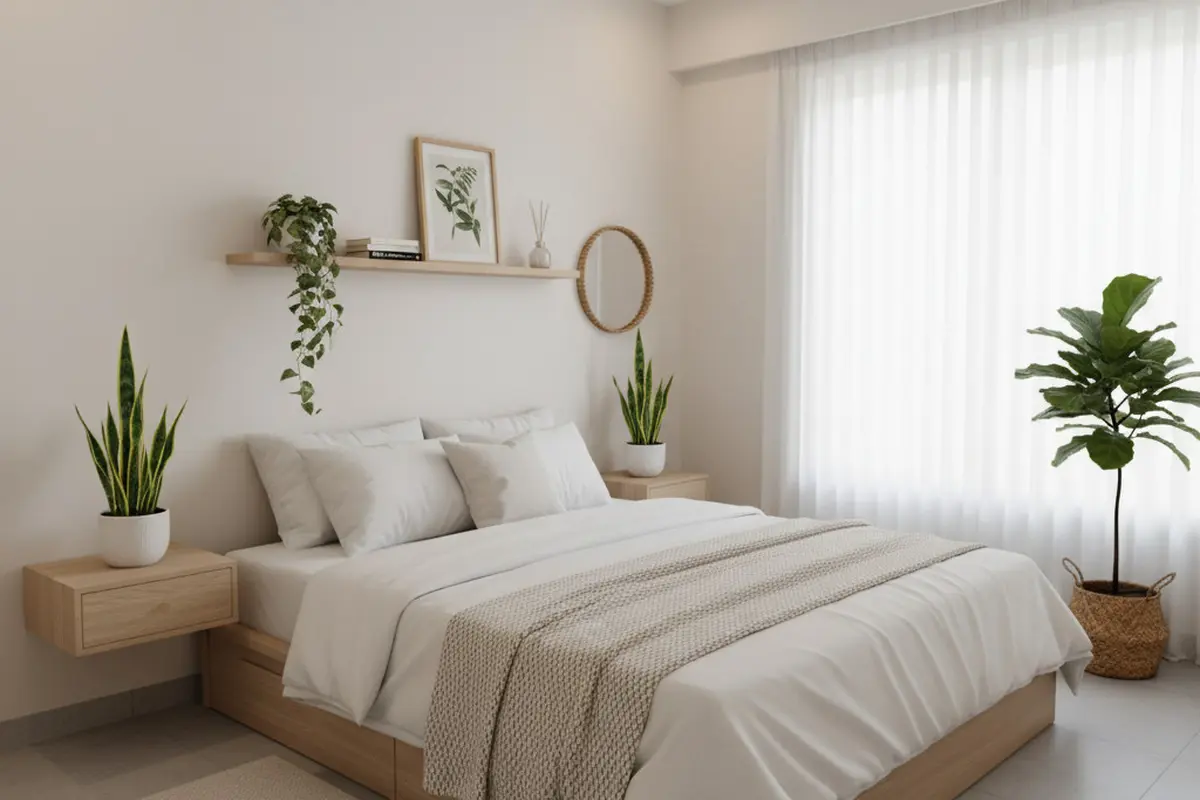 8 Desain Kamar Tidur Sempit Tapi Mewah, Bikin Ruangan Terlihat Luas dan Elegan