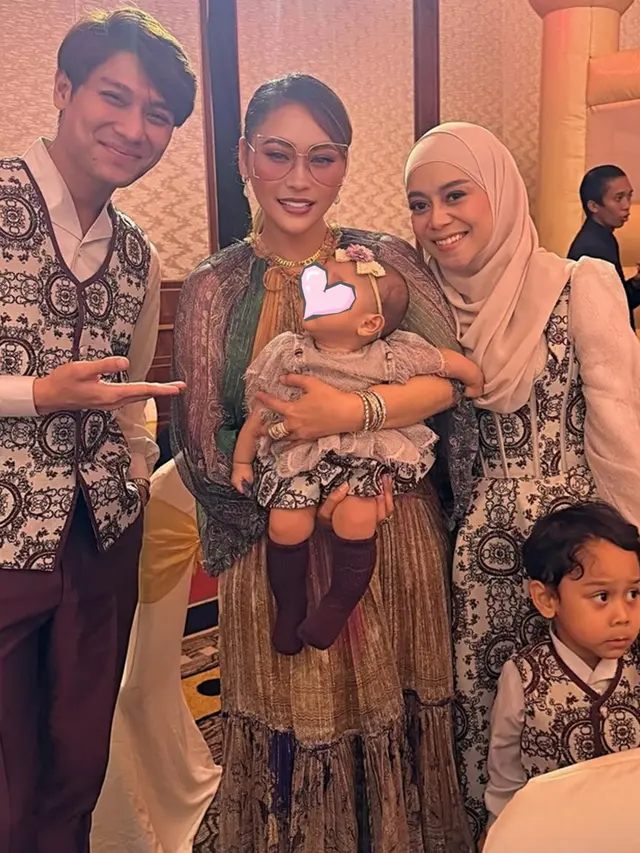6 Potret Gaya Inul Daratista dan Lesti Kejora di Ultah Anak Angga Wijaya, Memukau