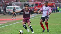 Duel PSM vs Persipura di Stadion Andi Mattalatta Mattoangin, Makassar, Minggu (4/11/2018). (Bola.com/Abdi Satria)