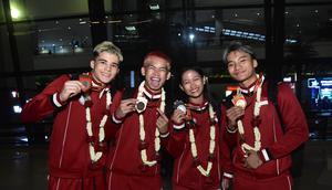 Atlet Indonesia merebut empat medali pada Kejuaraan Asia MMA Junior 2025. (Dok Pertacami)