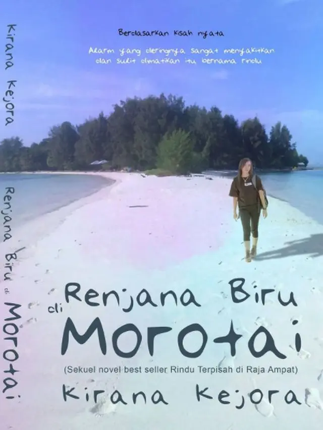 Kirana Kejora Luncurkan Novel Renjana Biru di Morotai