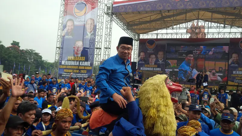 Ridwan Kamil diusung Partai Nasdem maju Pilkada Jabar 2018