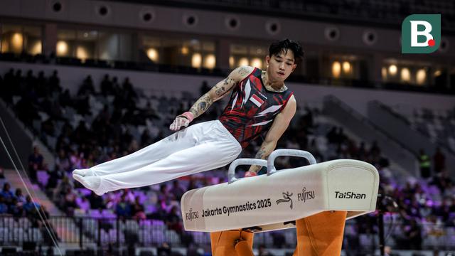 Foto: Aksi Para Pesenam Indonesia di Kejuaraan Dunia Gimnastik 2025