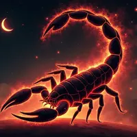 logo ramalan zodiak scorpio (sumber: AI generated)