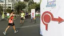 Selain ajang olahraga, Mandiri Jakarta Marathon 2015 juga dijadikan kegiatan promosi pariwisata. (Bola.com/Vitalis Yogi Trisna)
