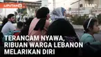 Ribuan warga Lebanon menyeberangi perbatasan menuju Suriah setelah serangan udara Israel menghantam Lebanon, menewaskan lebih dari 560 orang, termasuk 150 wanita dan anak-anak.