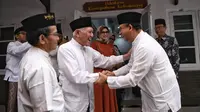 Bacapres dari Koalisi Perubahan untuk Persatuan (KPP) Anies Baswedan berkunjung Pondok Pesantren Tebuireng, Jombang, Jawa Timur, Kamis (31/8/2023).
