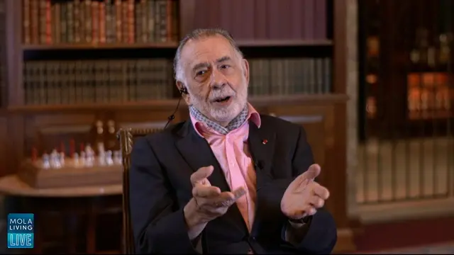 Francis Ford Coppola. (Foto: Mola Living/ Mola TV)