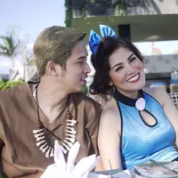 Nindy Ayunda di pesta ulang tahun Erich Al Amin (Doc Pribadi)