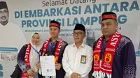 Jemaah Haji Termuda di Lampung Berusia 18 Tahun, Berangkat ke Tanah Suci Pakai Program Penggabungan Mahram