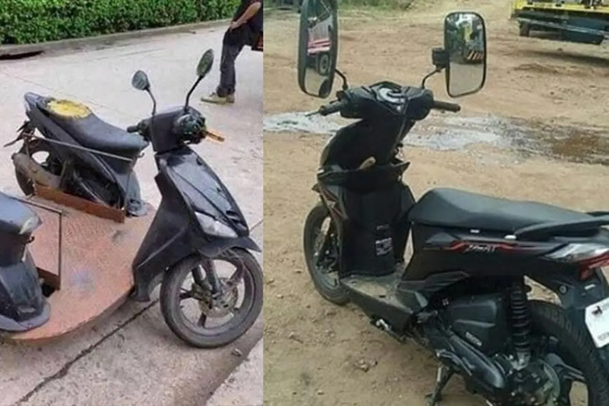 Kelewat Unik, 6 Modifikasi Motor Ini Bikin Gagal Paham