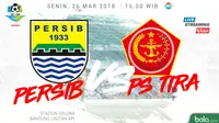 Liga 1 2018 Persib Bandung Vs PS Tira (Bola.com/Adreanus Titus)