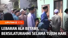 Selain mudik, kegiatan silaturahmi menjadi salah satu tradisi saat merayakan idulfitri. Tapi kalau masyarakat Betawi ini tak tanggung-tanggung, silaturahmi lebarannya berlangsung selama 7 hari berturut-turut.